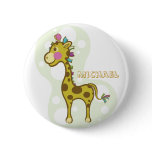 Wally the Giraffe Character buttons