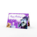 Walnut and Friends Birthday Card