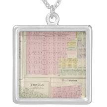 Walnut City, Rush Centre, La Crosse, Kansas Necklaces