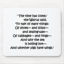 Walrus Cabbages Mousepad