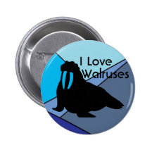 Walrus Love Button