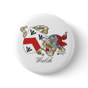 Walsh Family Crest buttons