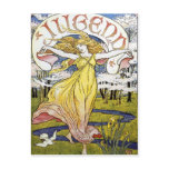 Walter Crane "Jugend" Art Nouveau postcards