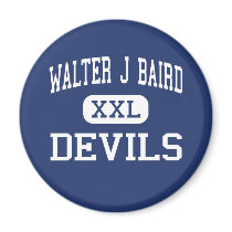 Walter J Baird Devils Middle Lebanon Refrigerator Magnet