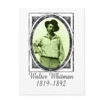 Walter Whitman Post Card