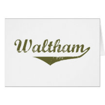 Waltham  Revolution t shirts Greeting Cards