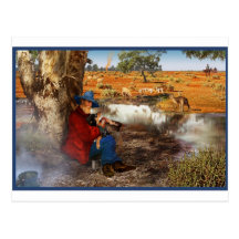 Waltzing Matilda Postcard