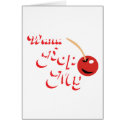 Wana Pop My Cheery - Funny offensive sex comedy cards