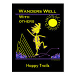 Wanders Well With Others Postcards