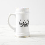 Wanna Buy A Vowel mugs