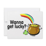 Wanna Get Lucky invitations
