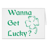 Wanna Get Lucky Irish cards