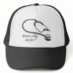 Wanna Play Doctor? Mesh Hats