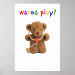 "Wanna Play?" Poster