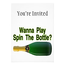 Wanna Play Spin The Bottle Custom Announcement