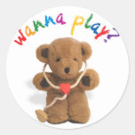 Wanna Play? Stickers
