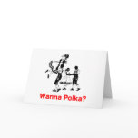 Wanna Polka? Oktoberfest T-shirt cards