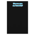 Wanna see my tweets stationery