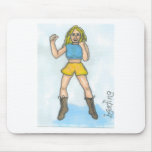 Wanna Spar? mousepads