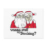 Wanna Stuff my Stocking Santa? Postcards