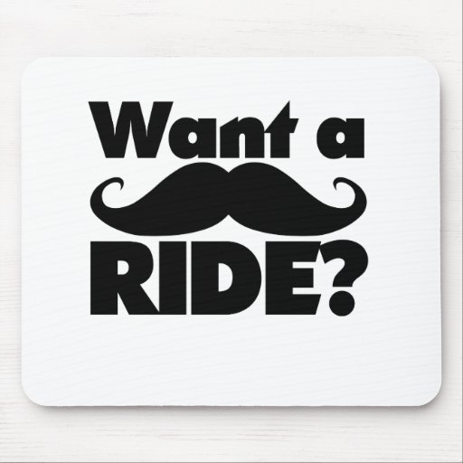 Want a Ride on the Stahce? Mousemat