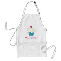 Want Some? Cupcake Apron
