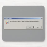 Want to delete the entire Bush administration? pad Mouse Pad