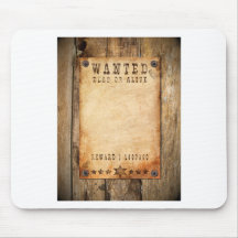 Wanted - 01 tapis de souris