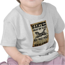 Wanted: Big Bad Wolf Tee Shirt
