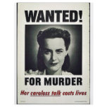 Wanted flyers