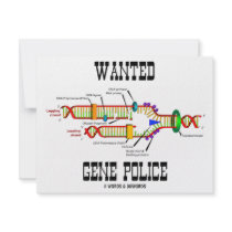 Wanted Gene Police (DNA Replication Humour)