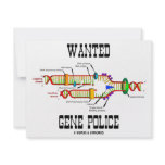 Wanted Gene Police (DNA Replication Humour) invitations