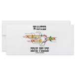 Wanted Gene Police (DNA Replication Humour) rack cards