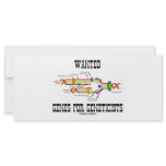 Wanted Genes For Geneticists (DNA Replication) rack cards