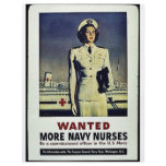 Wanted More Navy Nurses flyers