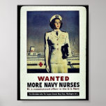Wanted More Navy Nurses posters