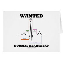 Wanted Normal Heartbeat (Electrocardiogram)