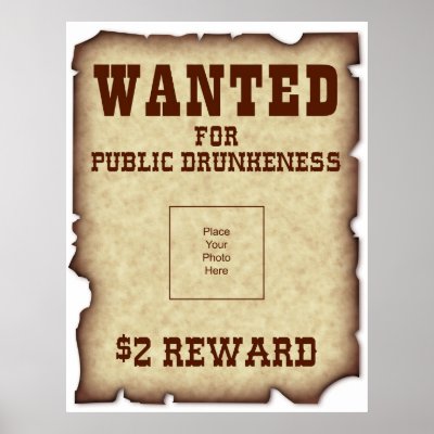 Wanted Poster Poster by pdffun