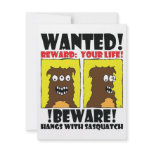 WANTED POSTER #4 invitations