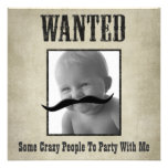 Wanted Invitations 