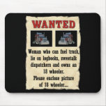 wanted poster mousepads