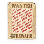 WANTED Poster Photo Frame Post Card