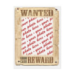 WANTED Poster Photo Frame postcards