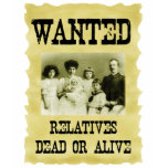 Wanted Poster t-shirts