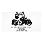 Wanted Real Biker For Long Term Relationship photo cards