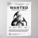Wanted: Santa Claus posters