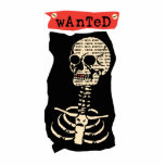 wanted skull photo sculptures