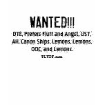 Wanted!!! t-shirts