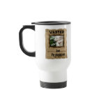 Wanted Wild West Poster Pet Custom Photo Template mugs