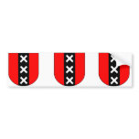 Wapen Amsterdam, Netherlands bumper stickers